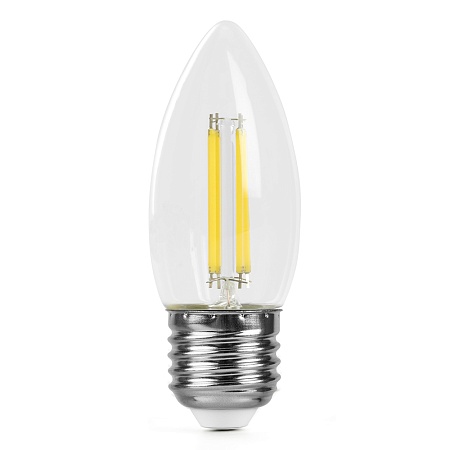 Лампа светодиодная Feron.PRO LB-1206 Свеча E27 1000LM 6W 175-265V 6400K - фото