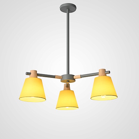 Потолочная Люстра На Штанге Natura A Yellow 3 Imperiumloft 101827-26 - фото
