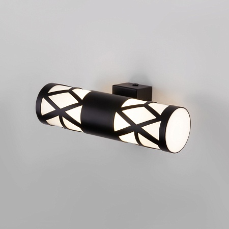 Настенный светодиодный светильник Fanc черный MRL LED 1023 Elektrostandard - фото