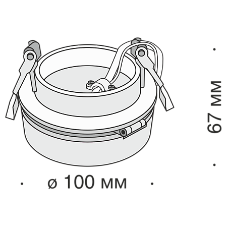 Встраиваемый светильник Technical Magic DL2003-L12W4K - фото