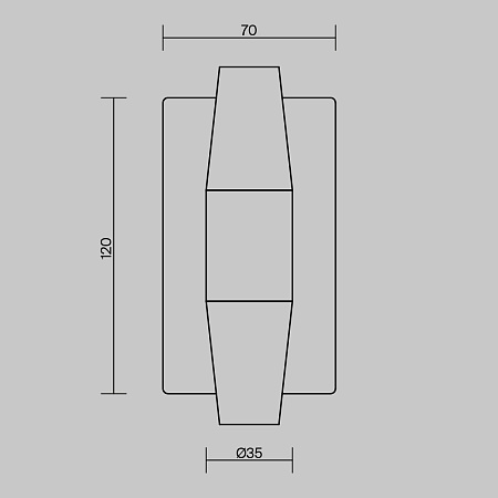 Настенный светильник (бра) Maytoni Arana MOD401WL-L6BS3K - фото