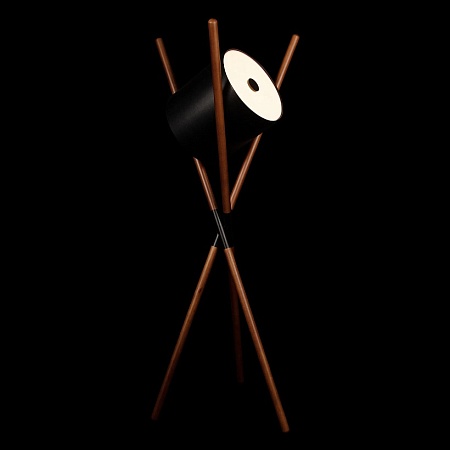 10245F Black Торшер LOFT IT Bobbin - фото