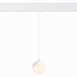 Магнитный трековый светильник подвесной Белый LED 1*7W 3000K 520Lm Ra>80 120° IP20 D90x ST358.533.07 - фото