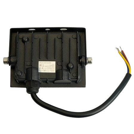 Светодиодный прожектор SAFFIT SFL51-30 IP65 30W 6500K черный - фото