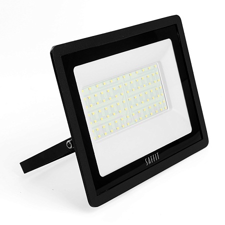 Светодиодный прожектор SAFFIT SFL90-100 IP65 100W 4000K черный - фото