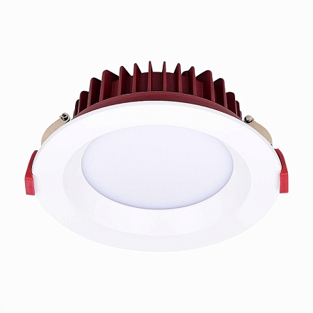 Св-к встр. Белый LED 1*7W 4000K 560Lm Ra80 100° IP44 D115xH47 100-240VV ST752.548.07 - фото