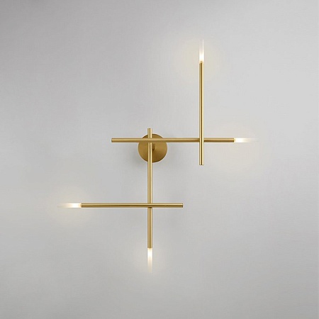Настенное Бра Traverse Wall Gold H83 Imperiumloft 207739-26 - фото