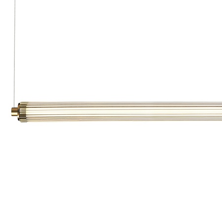 Светильник подвесной ST-Luce Латунь/Прозрачный LED 1*30W 4000K SL6224.313.01 - фото