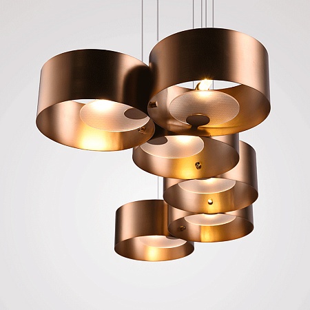 Люстра Sound Or6 Suspension Lamp 6 Imperiumloft 191658-26 - фото