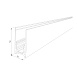 Slim Magnetic Шинопровод накладной белый (2 м) 85084/00 85084/00 Elektrostandard - фото