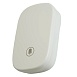 Звонок беспроводной (клавиша и база в розетку) радиочастотный 433MHz, белый, DB-380 - фото