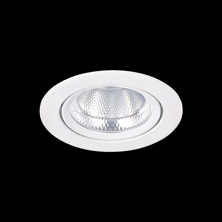 Св-к встр. Белый LED 1*10W 3000K 750Lm Ra80 36° IP20 D109xH65 220-240V ST211.538.10.36 - фото