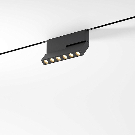 Mini Magnetic Трековый светильник 6W 3000K черный 85207/01 Elektrostandard - фото