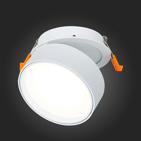 Встраиваемый поворотный светильник Белый LED 1*14W 4000K 1 100Lm Ra>90 120° IP20 D105xH ST651.548.14 - фото