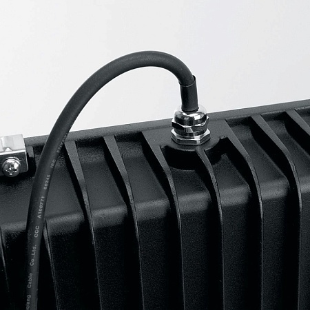 Светильник садово-парковый Feron PL591 на стену вниз 60W 230V E27, белое золото - фото