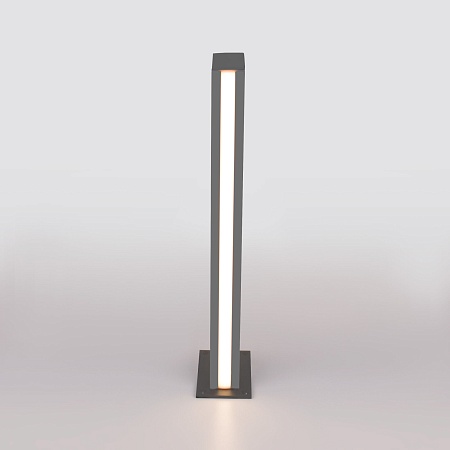 Ландшафтный светодиодный светильник Flat IP54 1538 TECHNO LED серый Elektrostandard - фото