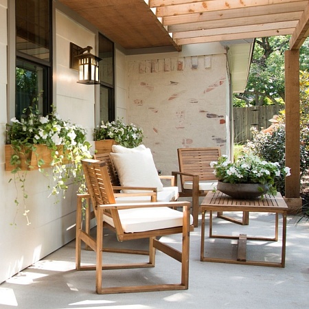 Светильник садово-парковый Feron PL676 столб 60W 230V E27, черный - фото