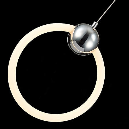 Подвес ST-Luce Хром/Белый,Хром LED 1*15W 3000K SL1578.103.01 - фото