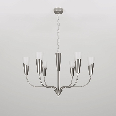 Подвесной светильник Eurosvet 60167/6 никель - фото