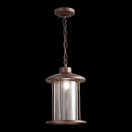Светильник уличный подвесной ST-Luce Темный кофе/Прозрачный, Темный кофе E27 1*60W SL080.403.01 - фото