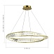 Светильник подвесной ST-Luce Латунь/Прозрачный LED 1*45W 4000K SL6204.311.01 - фото