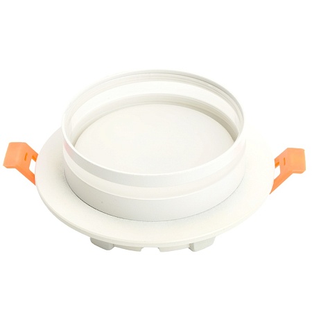 Светильник встраиваемый Feron DL502 LUNA  потолочный GX53 белый круг - фото