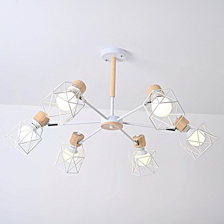 Потолочная Люстра Corf B3 White 6 Lamps Imperiumloft 189480-26 - фото