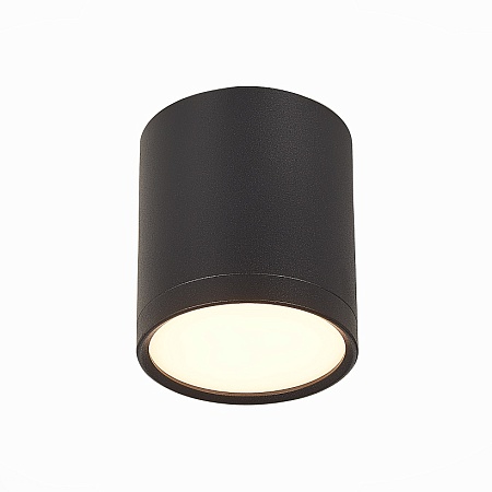 Светильник потолочный Черный LED 1*5W 3000K 390Lm Ra>90 120° IP20 D68xH75 170-240V ST113.432.05 - фото