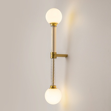 Настенный светильник (бра) Maytoni TEATRO MOD287WL-02BS - фото