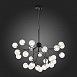 Светильник подвесной ST-Luce Черный/Прозрачный, Белый G4 LED 27*2W SL376.403.27 - фото