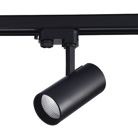Св-к трек. Черный LED 1*20W 4000K 1 600Lm Ra>90 38° IP20 L150xW70xH202 165-265V ST661.446.20 - фото
