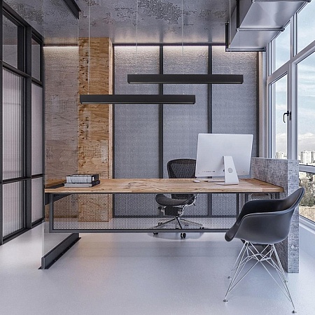 10318/C Black Подвесной светильник LOFT IT Vim - фото