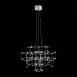 Люстра подвесная ST-Luce Хром/Хром LED 64*0,2W 3200K SL798.103.64 - фото