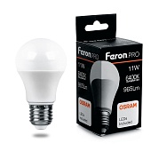 Лампа светодиодная Feron.PRO LB-1011 Шар E27 11W 175-265V 6400K