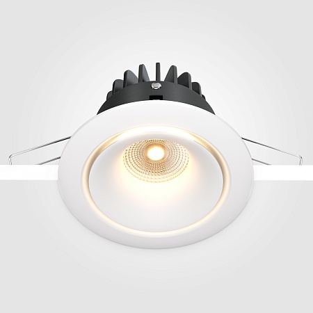 Встраиваемый светильник Technical Yin DL031-L12W3K-D-W - фото