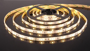 Светодиодная лента 5050/30 LED 7.2W IP65 теплый белый свет 3300К