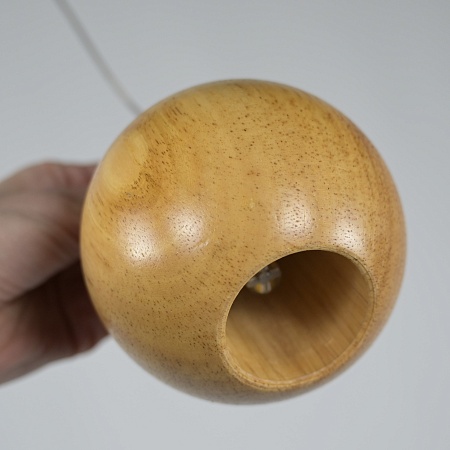 Подвесной Светильник Lofter Wooden Sphere Imperiumloft 73428-22 - фото