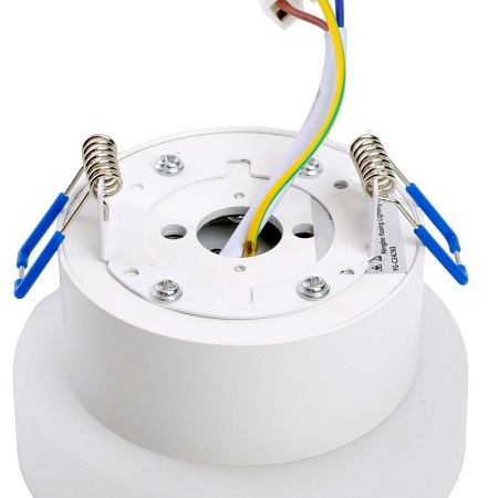 Светильник потолочный Feron HL460 Barrel OPAL 12W, 230V, GX53, белый - фото