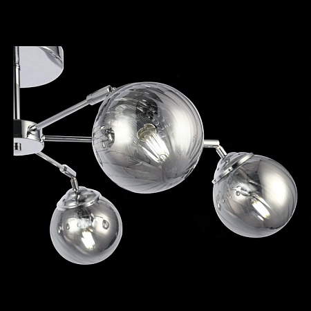 Светильник потолочный Хром/Дымчатый E14 6*40W SLE102202-06 - фото