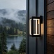 Уличный настенный светодиодный светильник Frame LED IP54 1527 TECHNO LED черный Elektrostandard - фото