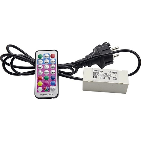 Контроллер 10-50м для кругл. дюралайта LED-R2W RGBW, шнур 1,5м, LD125 - фото