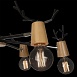 10024/6 Black Люстра на штанге LOFT IT Sven - фото