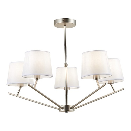 Светильник потолочный Никель/Белый E14 5*40W SLE300102-05 - фото