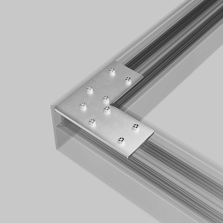 Крепеж для углового соединения накладного шинопровода Gravity - фото