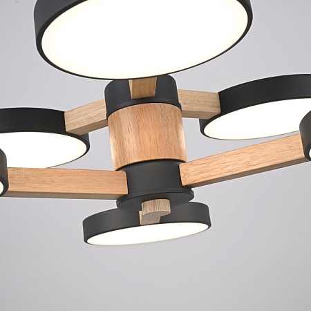 Подвесная Люстра Turna Dbl L6 Black Imperiumloft 229084-26 - фото