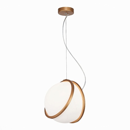 Подвес ST-Luce Латунь/Латунь, Белый E27 1*40W SL1181.353.01 - фото