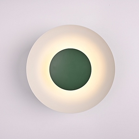 Бра Twirl D25 White/Green Imperiumloft 204159-26 - фото