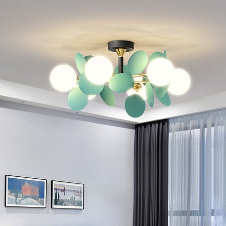Люстра На Штанге Matisse Blue D55 Imperiumloft 191900-26 - фото
