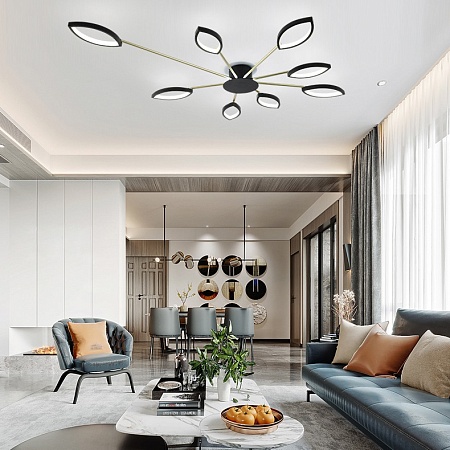 Потолочная Люстра Daggry 6 Imperiumloft 178236-26 - фото