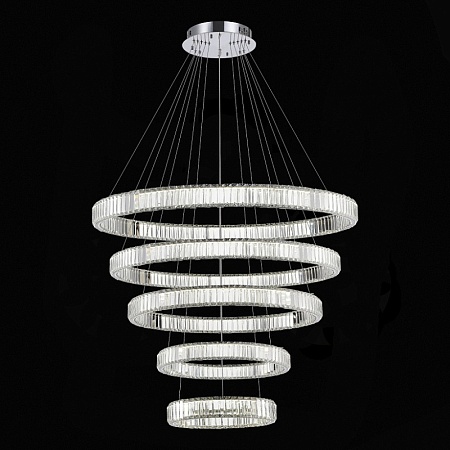 Люстра подвесная ST-Luce Хром/Прозрачный LED 1*285W 4000K SL1622.113.05 - фото